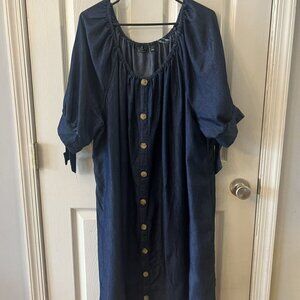 Mike Gabrielle Lightweight Denim‎ Dress Women’s 3X